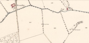 Concraig on the 1863 map