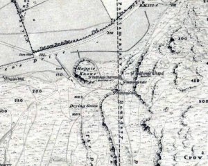 St Anthony's on 1853 map