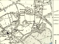 Calderstones on 1889 OS-map